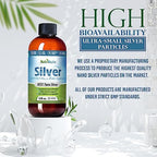 NutriNoche one gallon colloidal silver container size comparison