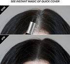 RED by Kiss Quick Cover Root Touch Up Stick, Water-Resistant Temporary Gray Hair Concealer with Brush for Roots and Beard, Long-Lasting Coverage, Easy Application (2 Pack, Black) - Image 5