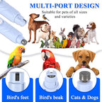 Packaging layout of the authentic Anicuta three in one pet grooming collection for Indian pet owners.