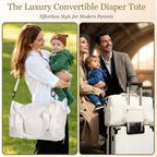 Coowarmbutb newborn travel bag detachable strap