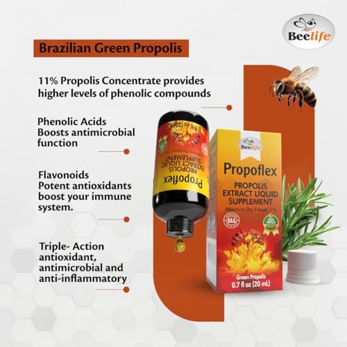 Beelife 20 milliliters liquid tincture supplement dropper display