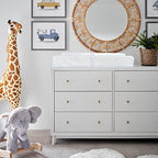 Yening foam changing pad in nursery room setting