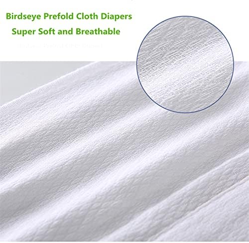 Fasoar baby to toddler cloth diapers pack spread out showcasing the large dimensions.