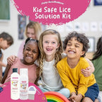 Full Fairy LiceMothers head lice ultimate kit components organized for at-home treatment.