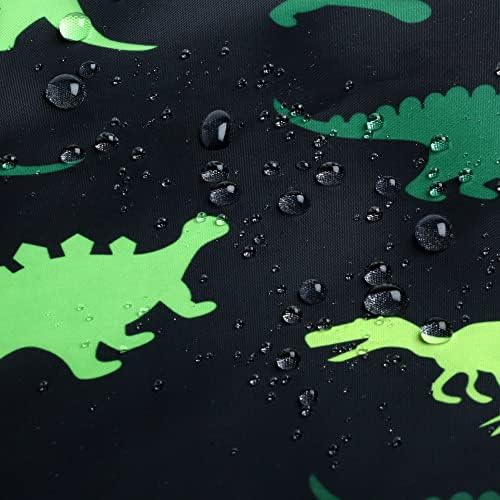 Plum Hill dinosaur print kids cape back view