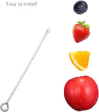 Suplklz vegetable skewer loaded with fresh produce for birds