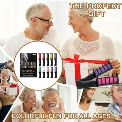 Child using VLSVLS hair chalk for a fun cosplay look