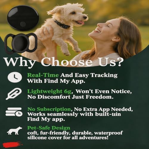 Mini drop proof animal tracking device attached to a puppy harness.