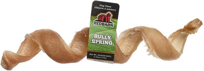 Redbarn Bully Spring Dog Chews 4"-6" 3-Count- 100% Natural Single Ingredient Beef Pizzle Spiral Sticks for Medium to Large Dogs - Rawhide Free Long Lasting Dental Chews - Image 14