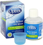 Optrex Eye Wash FlexiSeal eye bath cup for hygienic eye cleansing application