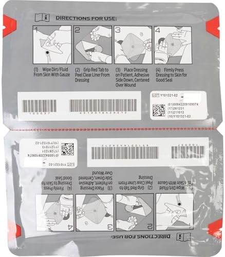 Medical grade hydrogel adhesive chest seal for wet or sweaty skin application