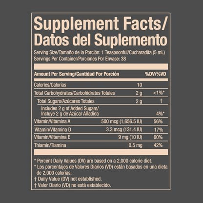Emulsion de Escocia daily wellness dietary liquid formula secure cap view