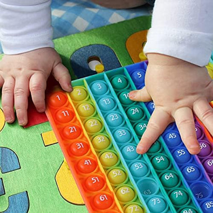 Waterproof AK-SHIP sensory toy being washed with soap to show easy maintenance