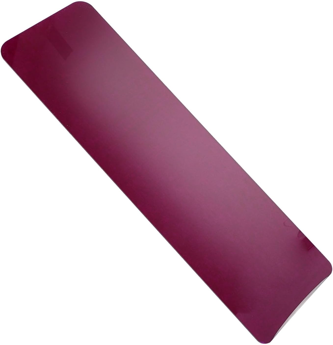 SHKALLI hair dye board front view showcasing purple transparent acrylic design.