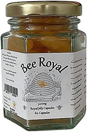 Bee Royal 500mg softgel capsules arranged together