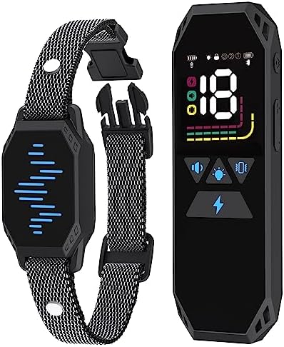 Dog Training Collar with Remote Control, 2500FT Coverage Range and 4 Training Modes, IP67 Waterproof Rechargeable E Collar for Dogs Training for All Breed - Image 2