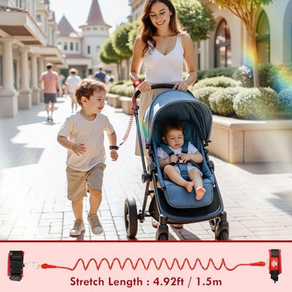 Adjustable cotton straps on Lehoo Castle toddler harness