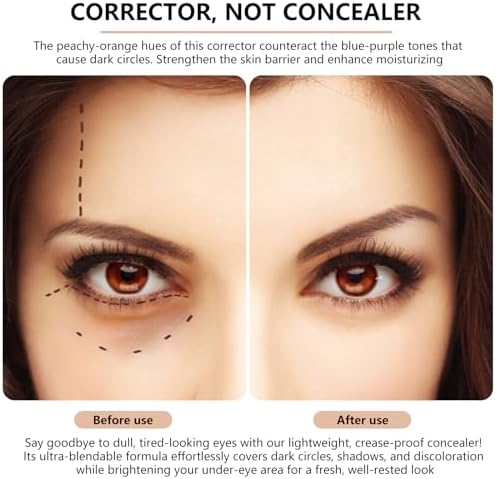 Drmtlgy peach tinted mineral eye corrector texture swatch