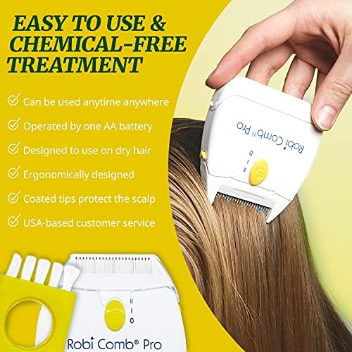 USA imported LiceGuard RobiComb Pro packaging and components