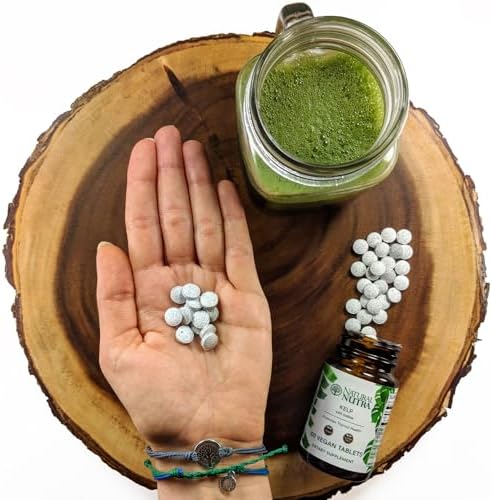 Natural Nutra Kelp Iodine dietary supplement tablets display