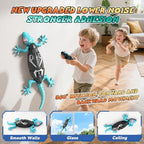 Ketiee robotic lizard performing wall climbing stunts