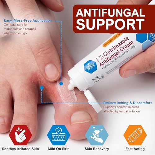 Greaseless and odorless medicated cream for fungal skin infections