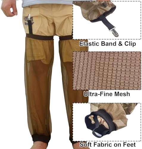 Aventik no-see-um mesh sleeves protecting against insects