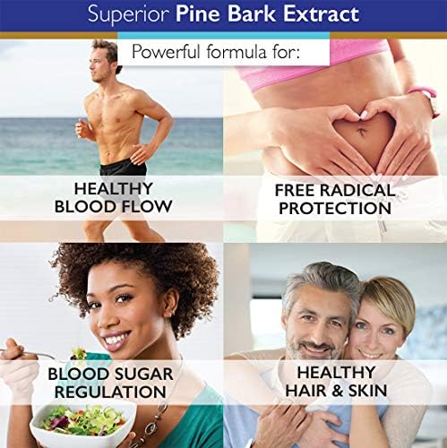 Superior Labs pine bark extract packaging and box layout