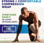 Mighty-X 6 pack bandage set in polyester material for injury recovery and swelling