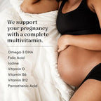 One A Day prenatal vitamins bottle showing the 120 count size label