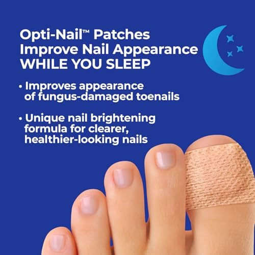 Authentic USA imported Opti-Nail 21 patches box contents