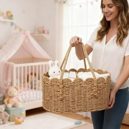 Wwmayfeel diaper caddy used for baby clothes and wipes