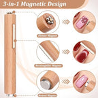Close up of FOWSRHRG magnetic pen for nail art