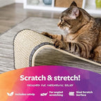 SmartyKat Sisal Angle Ramp Cat Scratcher bottom base and construction details.