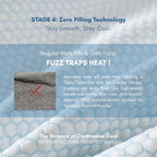 Petfelix summer pet cooling mat inside a pet travel carrier