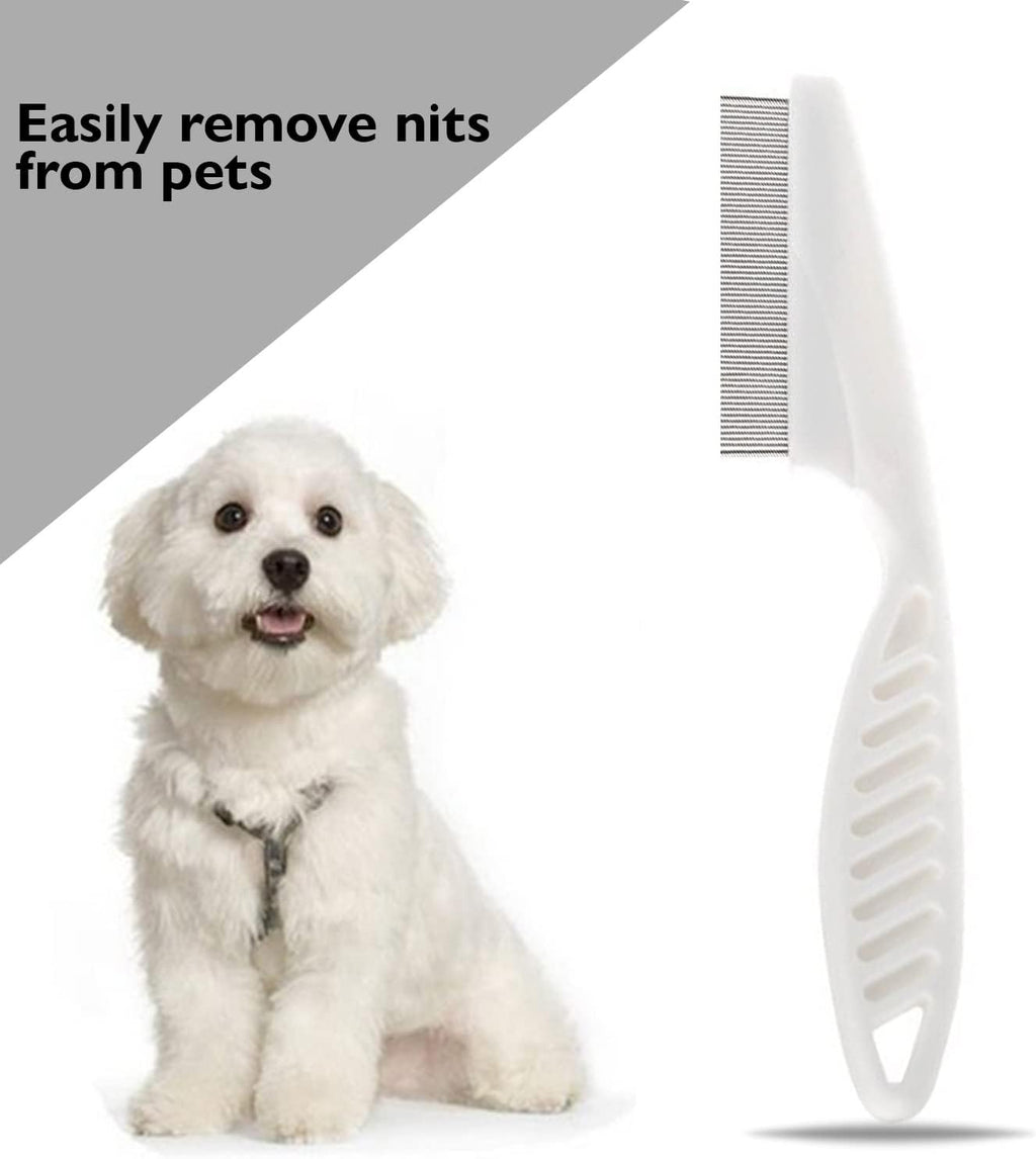 Ergonomic long handle design of 55 Trends metal lice comb