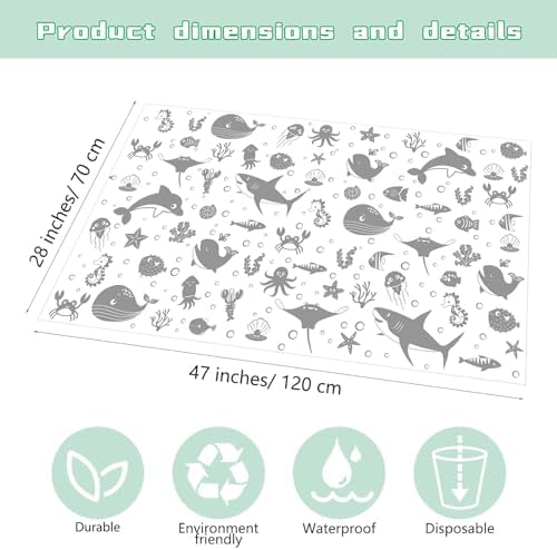 Drydiet baby high chair floor mat bundle containing one hundred disposable sheets.