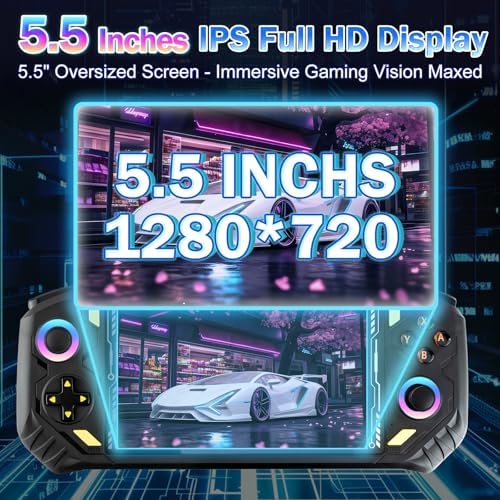 Rhesusco RG56PRO retro gaming device in black packaging box