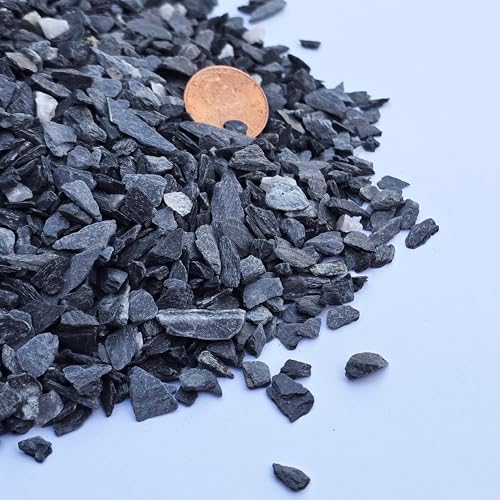 Natural slate gravel texture for diorama and craft projects