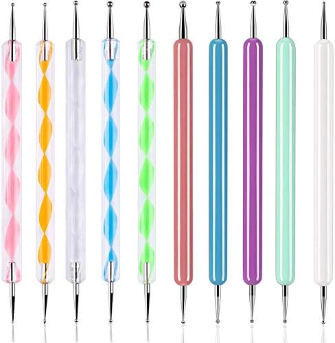 ABenkle double-ended stainless steel ball tip stylus close up detailing sizes