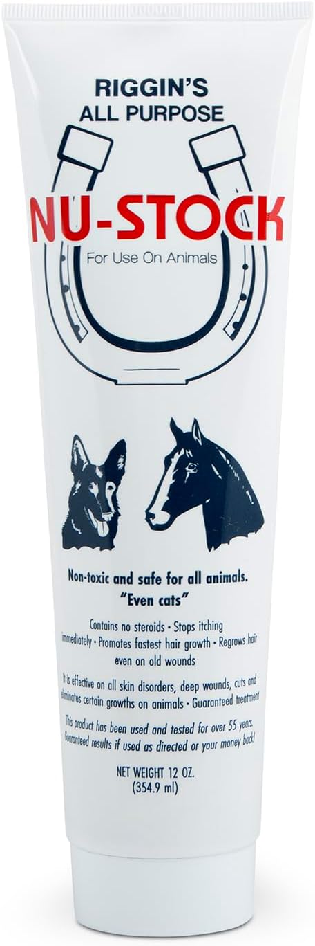 NuStock All Purpose Wound Cream 12 Ounce tube front view