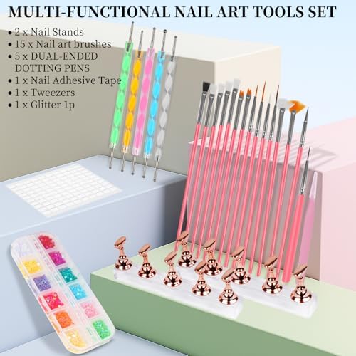Vivinin nail art supplies kit for press-on nails
