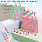 Vivinin nail art supplies kit for press-on nails