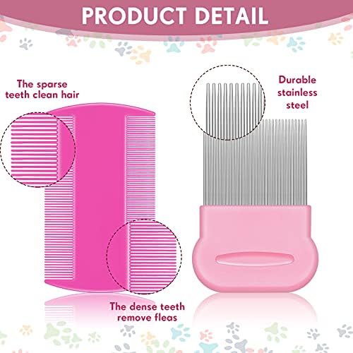 Maitys hair grooming combs for kids and pet tick removal.