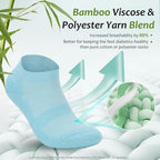 Bulinlulu non binding socks loose top stretch demonstration for circulation