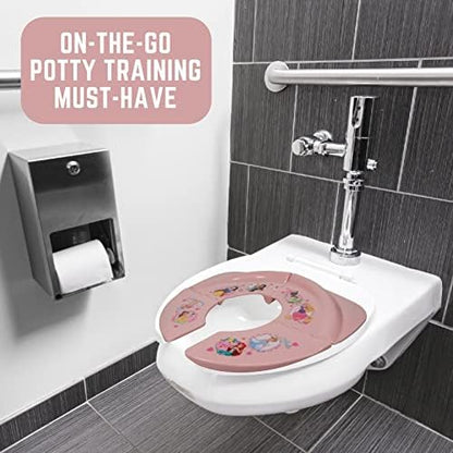 Authentic imported Disney potty training product showing durable plastic construction and princess graphics