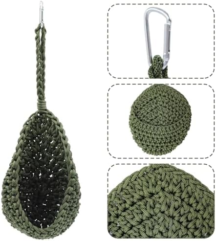 MinrzPet hanging nylon woven ladder showing metal chain and carabiner attachment