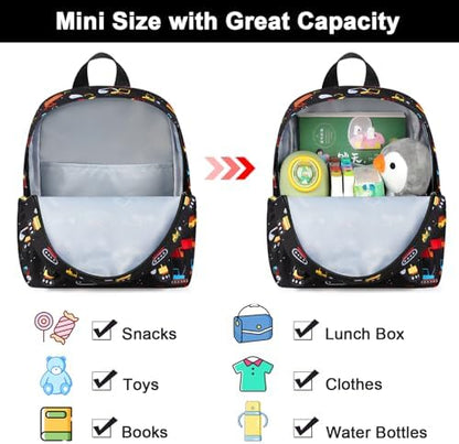 Close up of Accmor toddler backpack shoulder strap adjustment detail