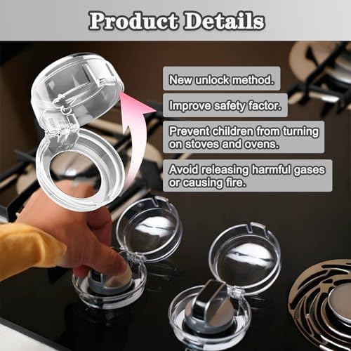 Generic universal stove knob cover with adhesive base