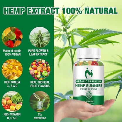 Authentic USA imported Mosray hemp gummies packaging